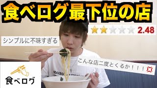 【食べログ】評価が日本一低いラーメン屋に食べに行ったら… [upl. by Kameko]