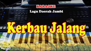 Lagu Daerah Jambi  KERBAU JALANG  KARAOKE [upl. by Aicrag]