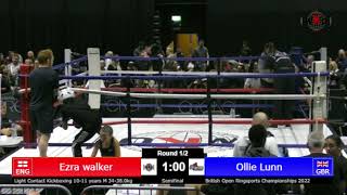 WKO British Ringsports Championships 2022 Part2 [upl. by Clarke178]