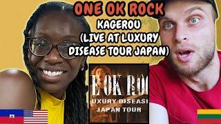 ONE OK ROCK  Kagerou Reaction Live in Luxury Disease Tour Japan 2023  FIRST TIME HEARING KAGEROU [upl. by Gratiana]