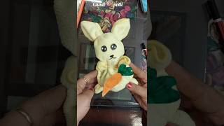 Candy potli  rumal se chuha kaise banaye  how to make hanky  handkerchief rabbit 🐇 [upl. by Barney614]