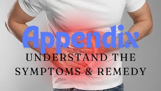 Appendix Pain Causes Symptoms amp Remedy [upl. by Nahte]