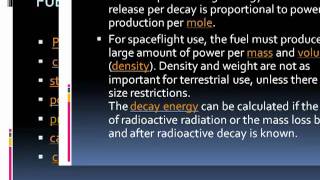 PPT Presentation On Radio isotope Thermoelectric Generator [upl. by Ellehsram]