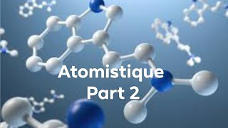 chapitre 1 chimie SNV L1 ATOMISTIQUE PART 2ðŸ“ [upl. by Ahsinuq471]