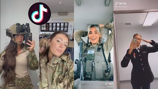 MILITARY TIK TOK GIRLS START WORLD WAR 3 SHOCKING [upl. by Okimuk]