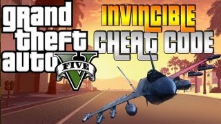 Grand Theft Auto V Invincible Cheat God Mode  Never Die in GTA V [upl. by Dorice]