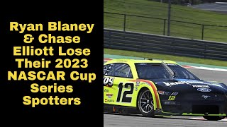 Ryan Blaney amp Chase Elliott Lose Their 2023 NASCAR Cup Series Spotters [upl. by Roselia695]