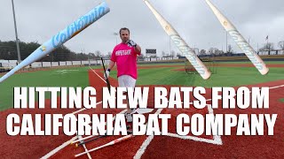 Hitting the New California 1piece Bats [upl. by Ainad]