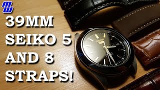 Seiko 5 SNKM67 and 8 Different Straps [upl. by Boris514]