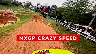 INSANE speed at MXGP Italy 🔥  Gajser vs Renaux [upl. by Odlavu]