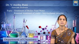 External treatment of water Ion exchange process by Dr V Anitha Rani [upl. by Ayomat]