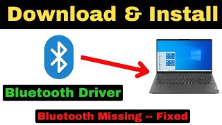 Bluetooth Driver Download Or Install Kaise Kare in Windows 10  Bluetooth Driver Missing windows 10 [upl. by Nytsirt]