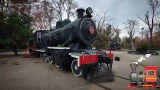 Museo Ferroviario de Santiago parque Quinta Normal AACR [upl. by Annahsed]