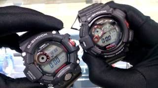 Casio Rangeman GW94001 VS Casio Gshock Mudman G93001 [upl. by Rayle358]