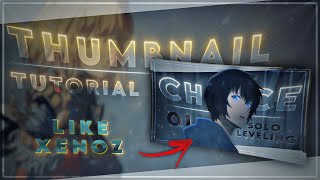 Xenoz Thumbnail I After Effects Tutorial   free project file [upl. by Ashwell346]