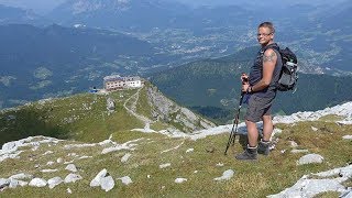 Watzmannhaus von der Wimbachbrücke und über Falzsteig und Kühroint zurück [upl. by Rahr30]