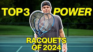 The 2024 Best Power Racquets in Tennis 💥 [upl. by Alejandro]