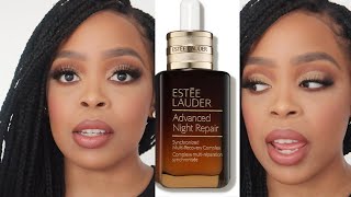 ESTEE LAUDER ADVANCED NIGHT REPAIR REVIEW [upl. by Lyrehc]