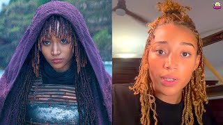 Amandla Stenberg BLAMES The Alt Right For The Acolyte Cancellation [upl. by Attenal716]