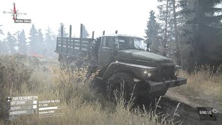 MudRunner Ural 375 PS4 Gameplay [upl. by Karie]