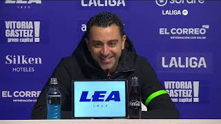 Xavi quotHemos hecho un partido muy maduroquot [upl. by Lux]