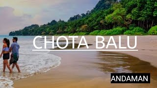 Chota Balu Beach at Port Blair Andaman Beautiful Beach Most Visited place at Port BlairPrivate [upl. by Ynes226]