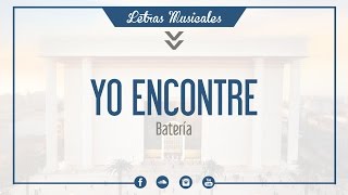 Yo Encontre Tu Gran Amor  Bateria Eu Encontrei Teu Amor IURD LetraMusica [upl. by Aicilak]