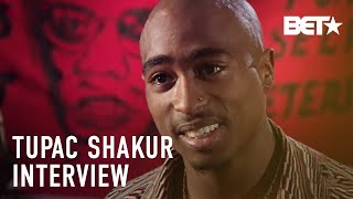 Tupac Shakur 1994 Exclusive Interview With Ed Gordon [upl. by Anauqat365]