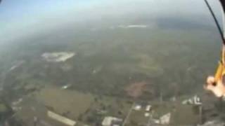 FATAL SKYDIVING ACCIDENT CHUTE DOESNT OPEN [upl. by Doss]