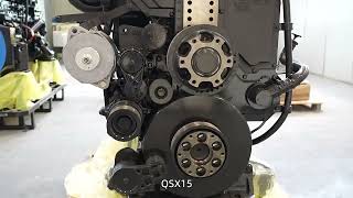 QSX15 Engine Presentation constructionequipment dieselengine [upl. by Dre108]