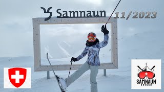 Samnaun Switzerland 25112023 Tag 2 Viel Neuschnee [upl. by Rahs]