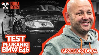 Płukanka silnika TEST Grzegorz Duda  BMW E46 [upl. by Oirevas]