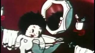 Fleischer Cartoon  The Kids In The Shoe restored Paramount logos [upl. by Ayit]