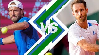 Lucas Pouille vs Constant Lestienne  RENNES 2024 [upl. by Cerelia]