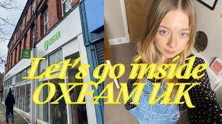 Inside UK Charity Shops Visit OXFAM UK Shop England  Come Thrift With Me Episode 1 [upl. by Anitnas]