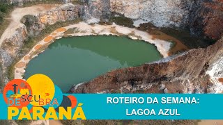 Lagoa Azul lugar de encantos e de esportes radicais em Campo Magro [upl. by Toback]