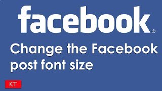 How to change font size on Facebook post in android devices [upl. by Shelman148]