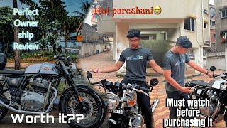 Long Term Ownership Review Video of Continental GT650  Paying 4lakh for this Is it Worth it [upl. by Lamori]