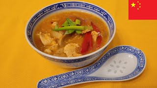 pikante chinesische Suppe  besser als vom Chinarestaurant [upl. by Davida]