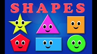 Learn About Shapes And Their Names Learning For Kids [upl. by Urson]