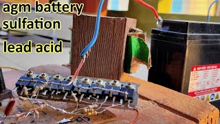 how to reverse battery sulfation new Very strong desulfate circuit [upl. by Haimrej]