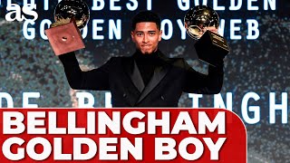 BELLINGHAM recibe el GOLDEN BOY 2023 [upl. by Eyllib459]