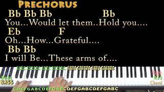 These Arms of Mine Otis Redding Piano Cover Lesson in Bb with ChordsLyrics  Arpeggios [upl. by Aikas]