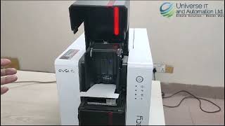 Evolis Primacy 2 ID Card Printer Cleaning in Bangla  support 01823021975 [upl. by Aicetel]