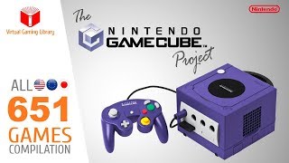 The GameCube Project  All 651 GC Games  Every Game USEUJP [upl. by Klockau]