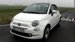 2016 Fiat 500 12 8V 69 HP TEST DRIVE [upl. by Mailiw108]