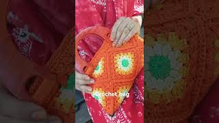 Crochet granny bag items ❤️💛❤️💛 crochet bag viralvideo viralshorts everyone [upl. by Karilynn451]