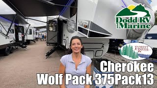 Forest River RVCherokee Wolf Pack375PACK13  by Dodd RV of Portsmouth and Yorktown Virginia [upl. by Anaira]