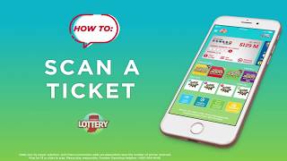 How to Scan a Hoosier lottery ticket with the Hoosier Lottery App [upl. by Gnaoh]