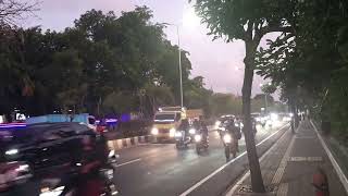 sunset road traffic  Bali2 [upl. by Siobhan785]